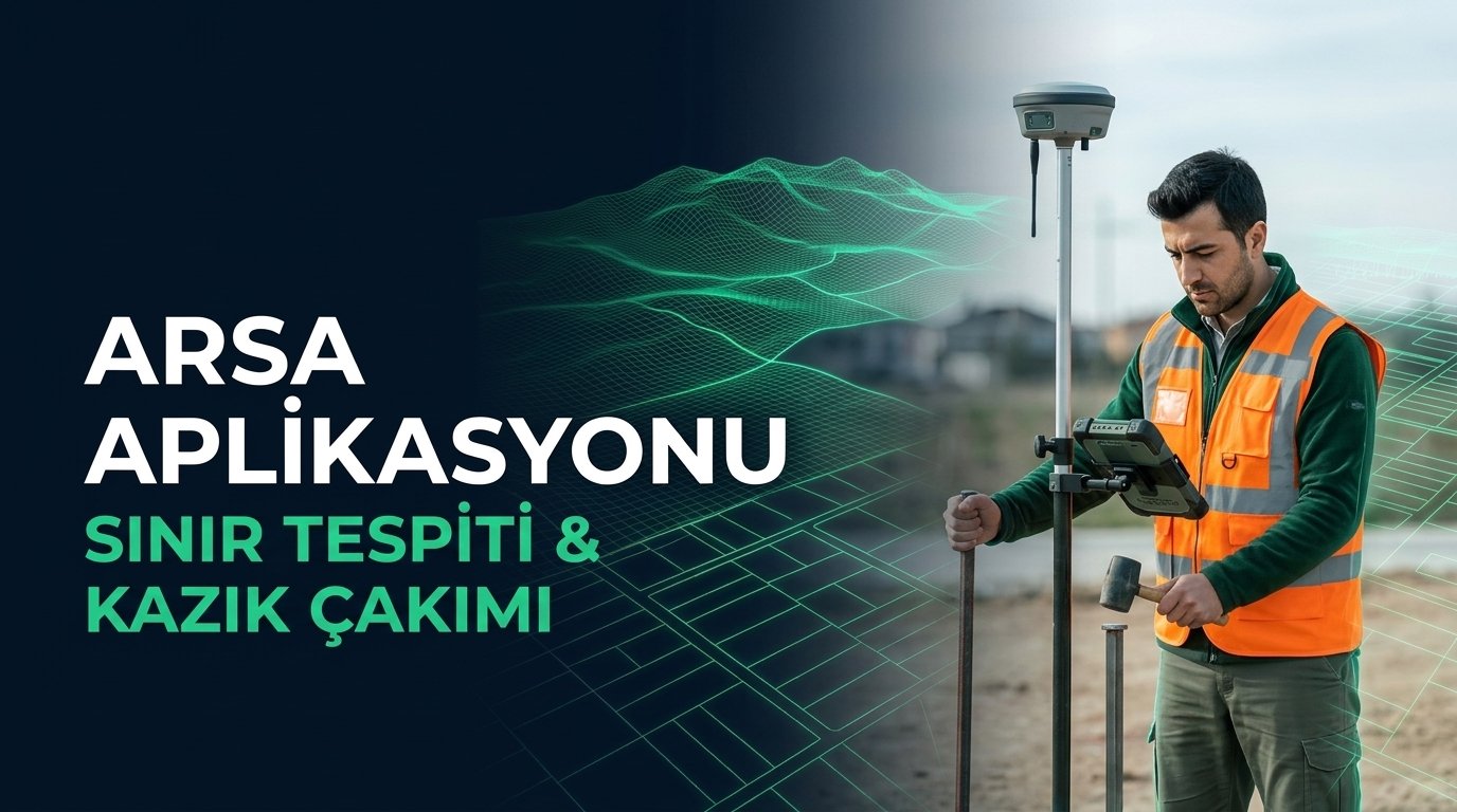 Kaş Aplikasyon & Sınır Kazığı Çakımı